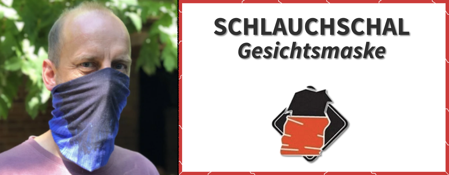 Gesichtsmaske Schlauchtuch