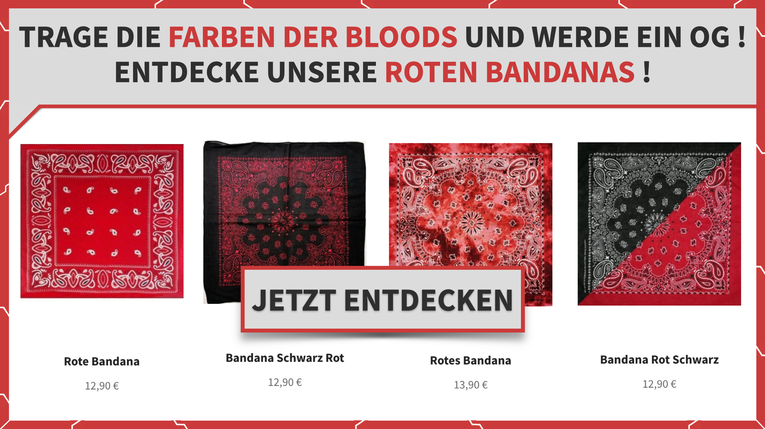 Rote Bandanas