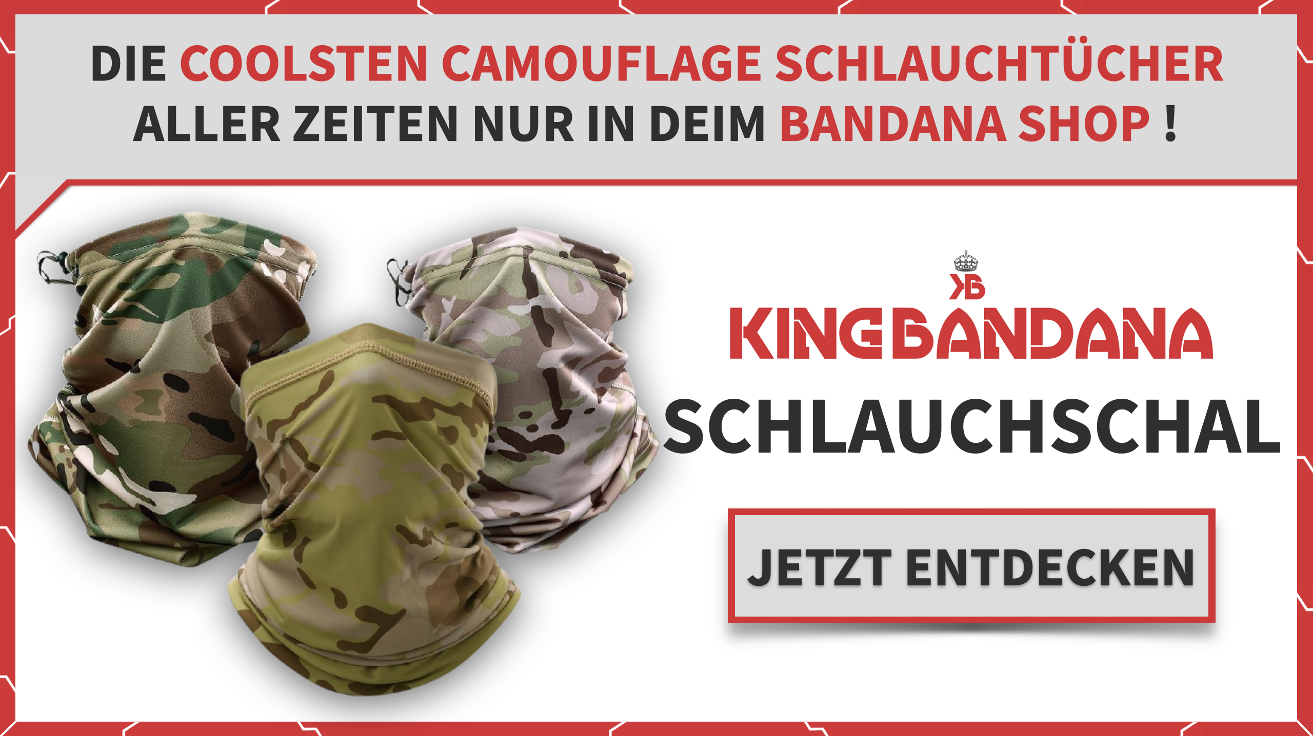 Schlauchschal Camouflage 