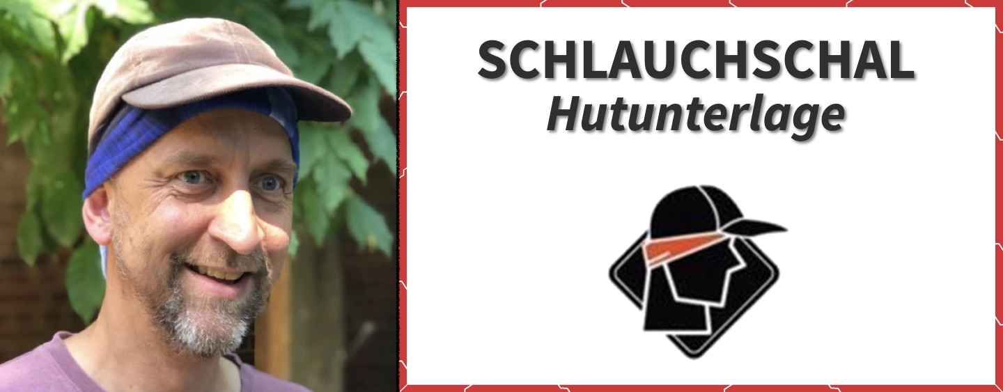 Schlauchtuch Hutunterlage