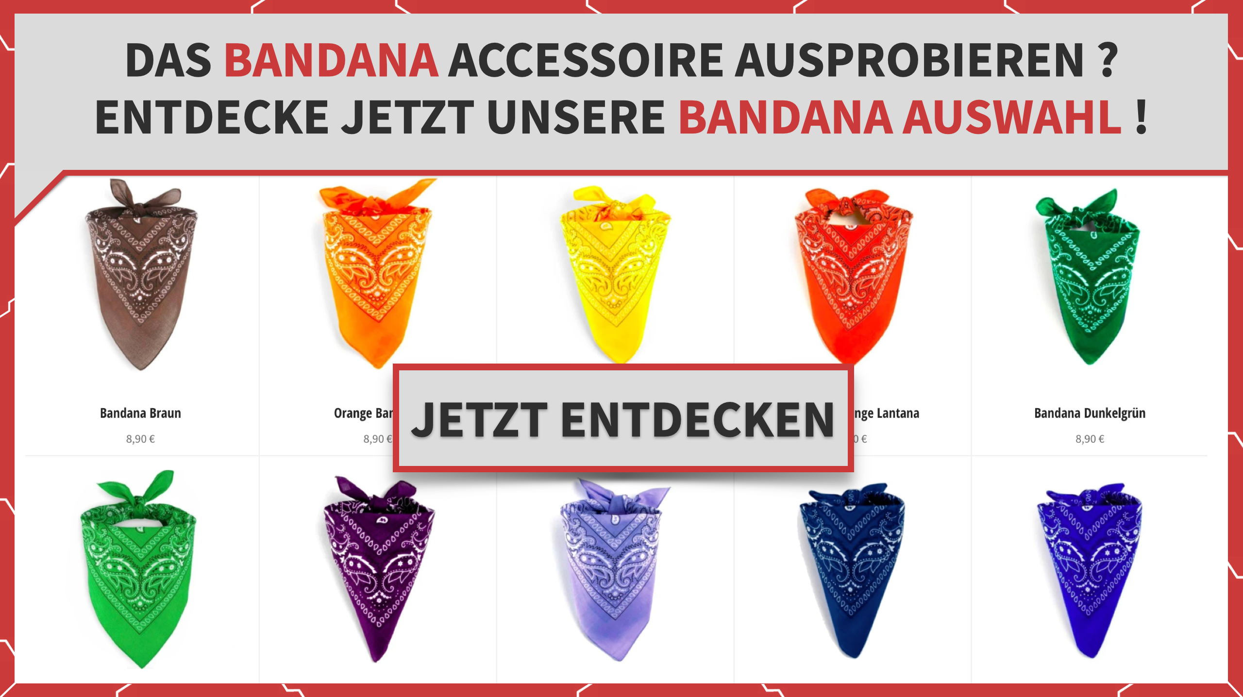 Zum Bandana Online Shop 