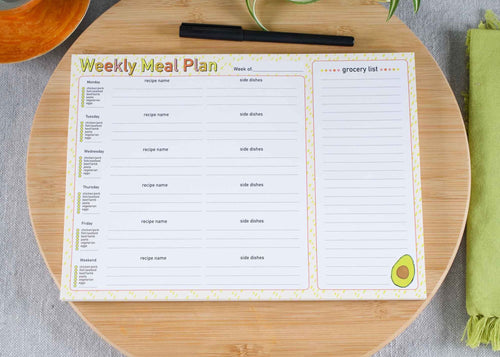 LPA Blackout Notepads, Meal Planner