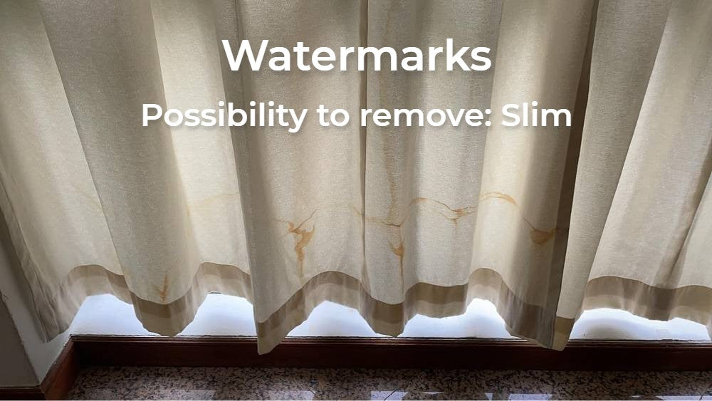 watermarks stains