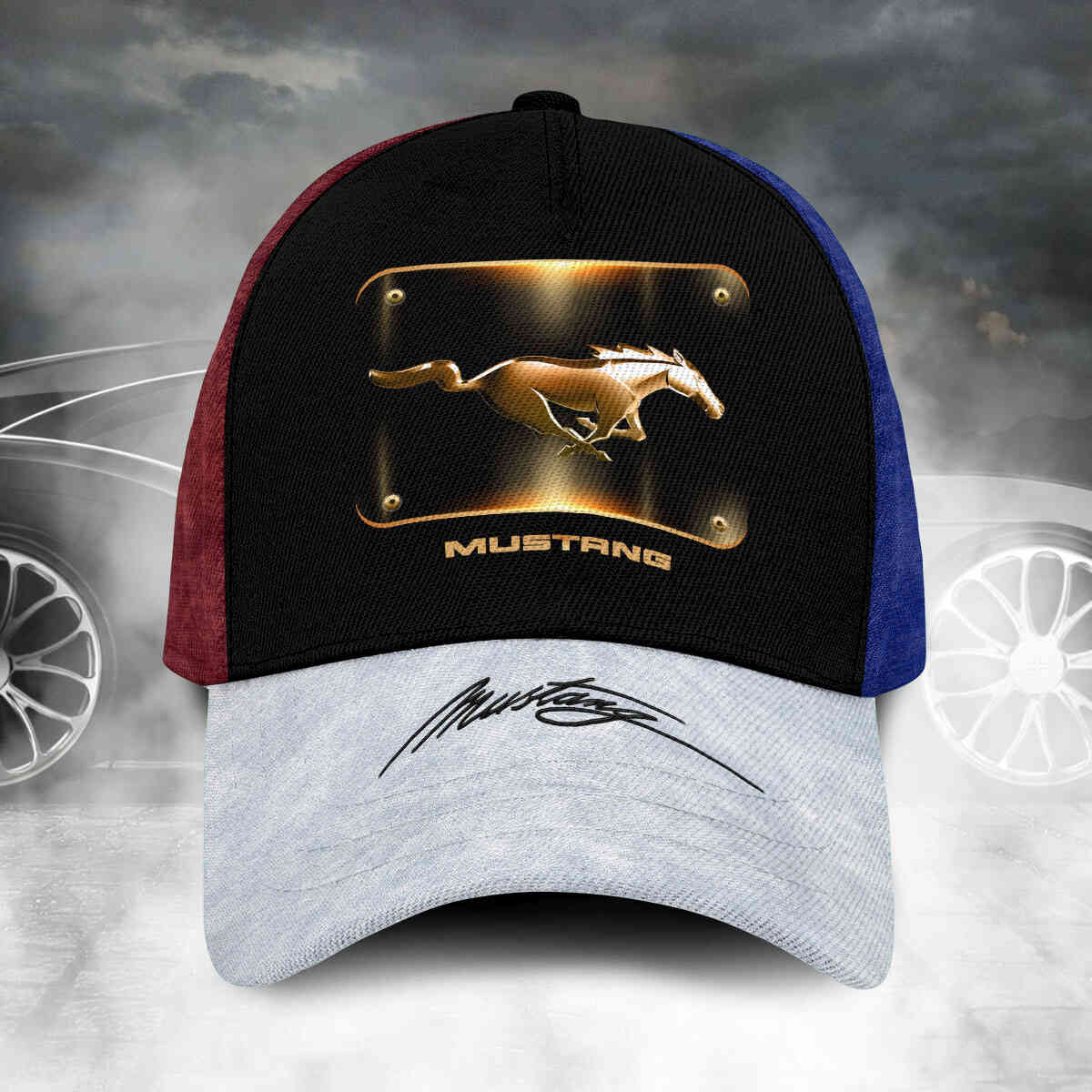 Dodge Challenger Classic Cap - All Over Print Dodge Challenger Art