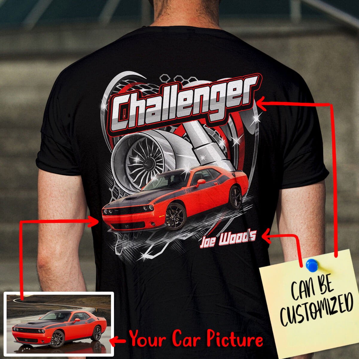 Customized Mustang Art - Mustang Fa And - Art StreetKars Graphic T-shirt Collection