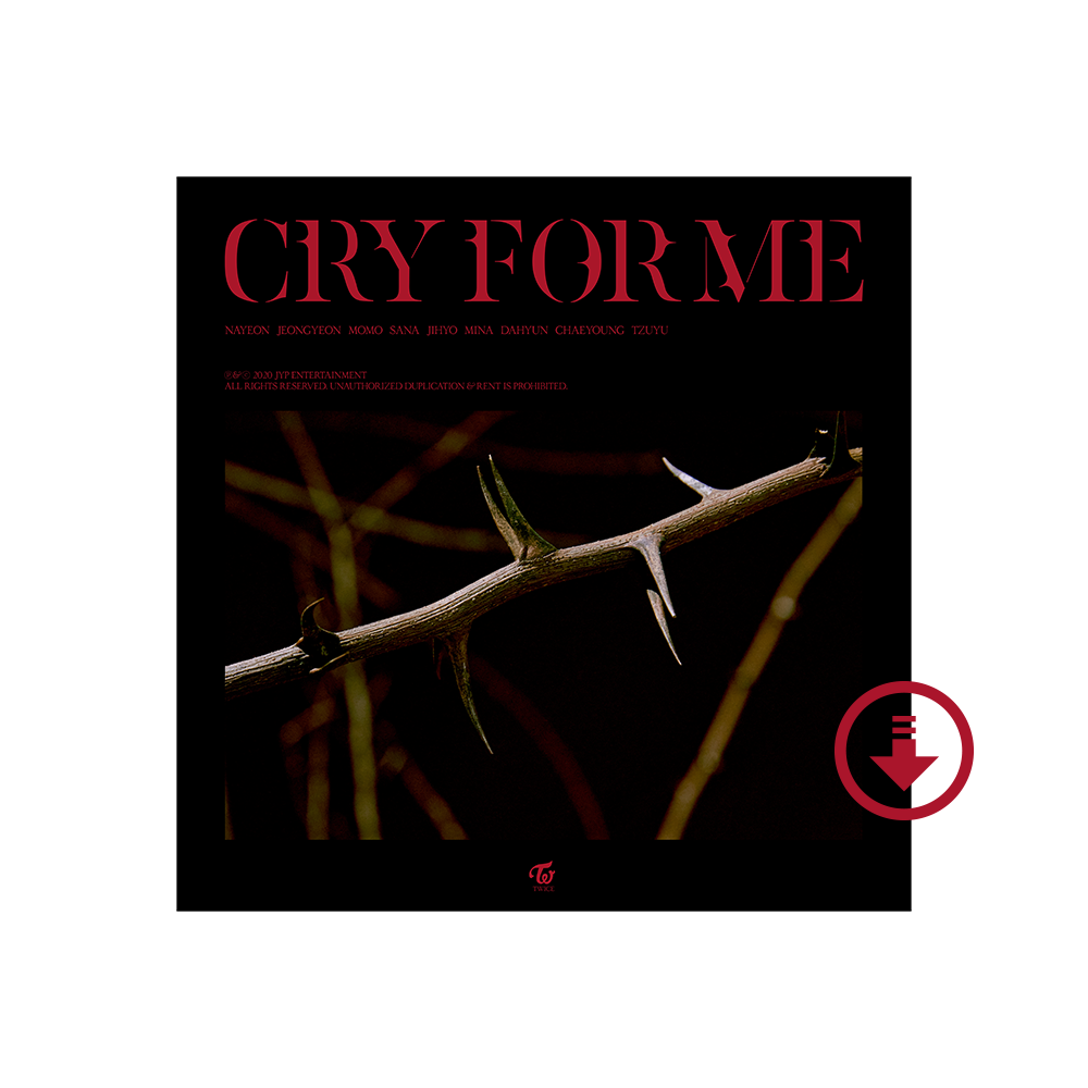 Cry For Me Digital Single Twice Official Store