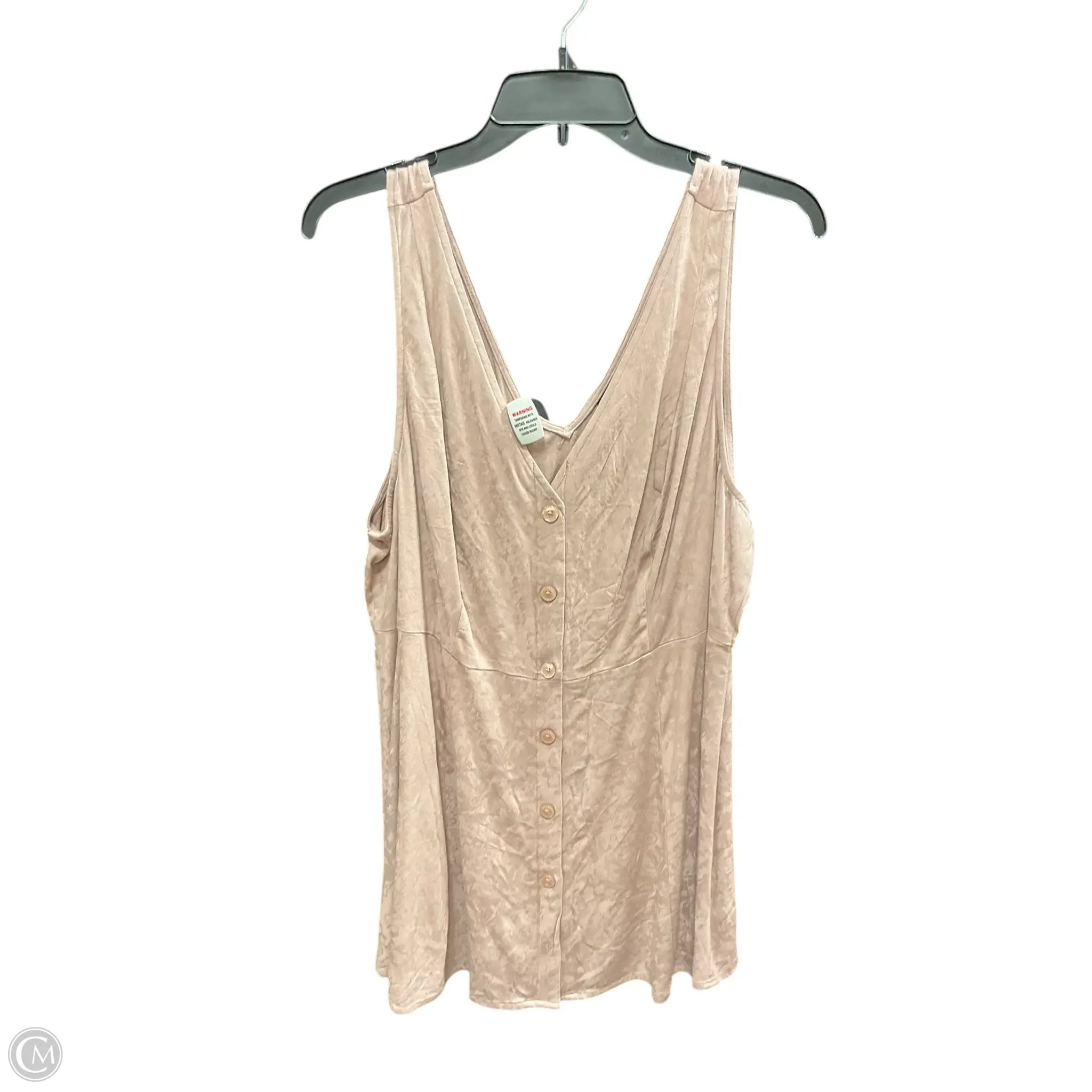 Top Sleeveless By Torrid In Mauve, Size: 2x