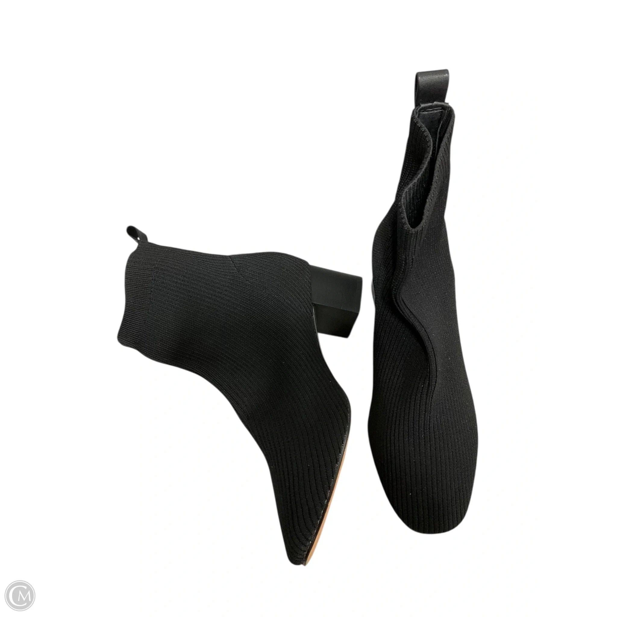 Boots Ankle Heels By Joie In Black, Size: 7