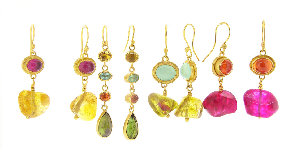 Katy Beh Jewelry | 22k Gold Gemstones | Handmade in New Orleans