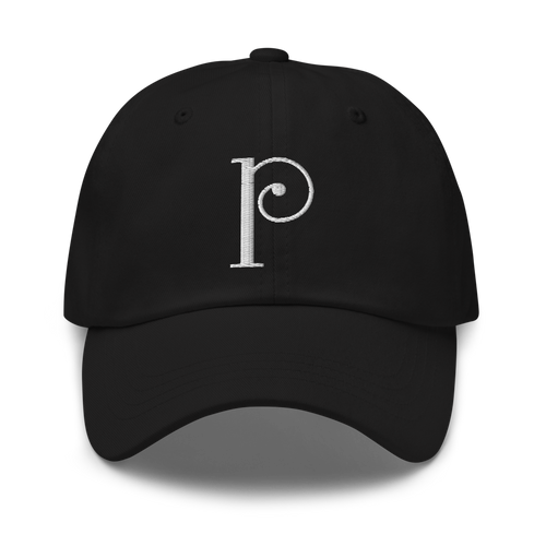 P Baseball Hat Grey