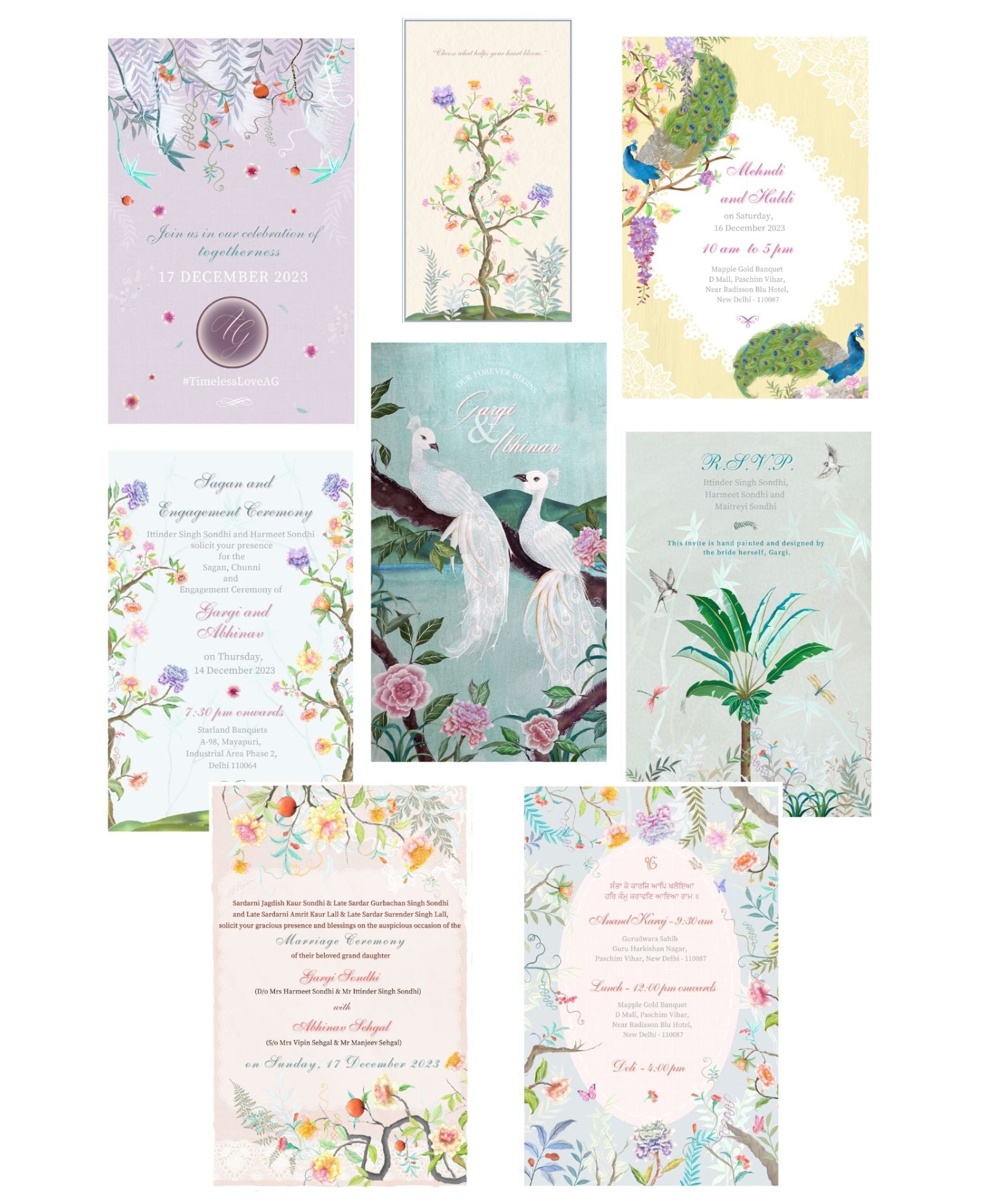 chinoiserie wedding invitations