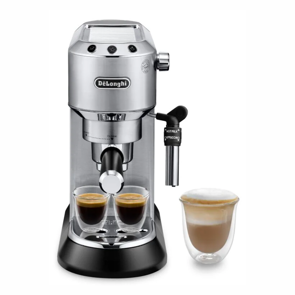 De’Longhi Combination Pump Espresso and 10-Cup Drip Coffee Machine with  Advanced Cappuccino System