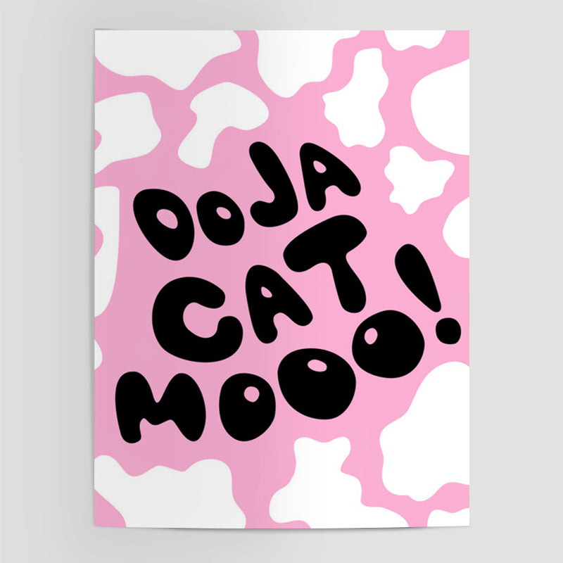 Download Doja Cat MOOO! Poster exclusive at WallArt eShop