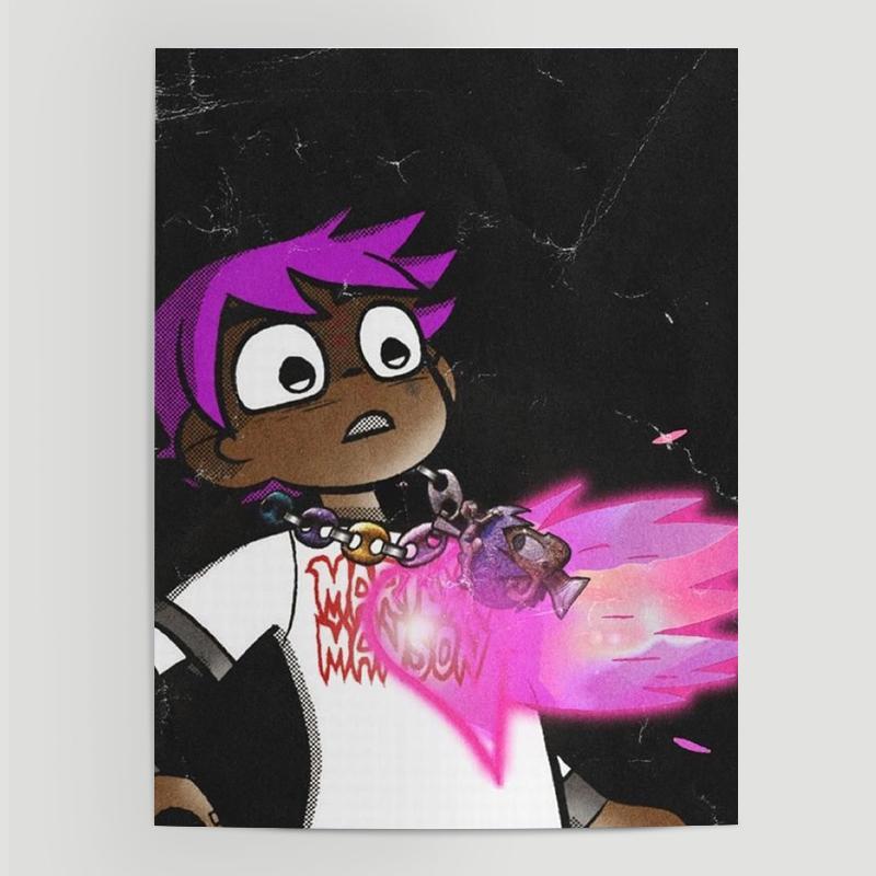Download Lil Uzi Vert Luv Is Rage 1.5 Poster exclusive at WallArt eShop