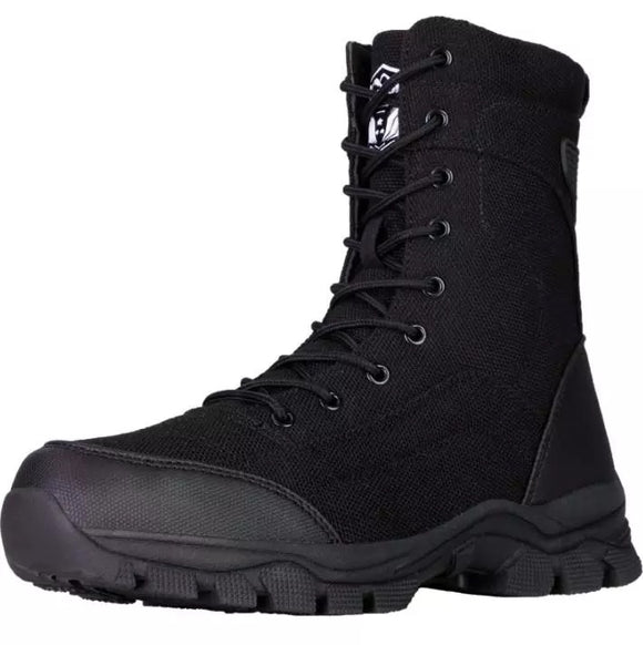 high top combat boots