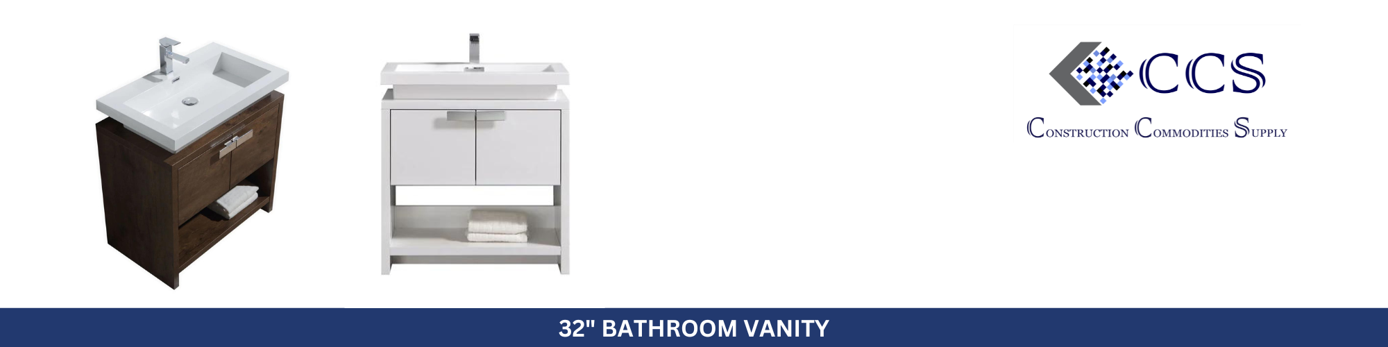 32" bathroom vanity