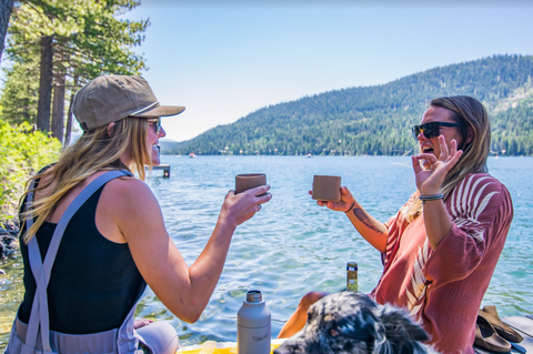 Mojitos for two at Donner Lake