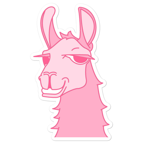 Llama Llove Sparkle Stickers® – Large