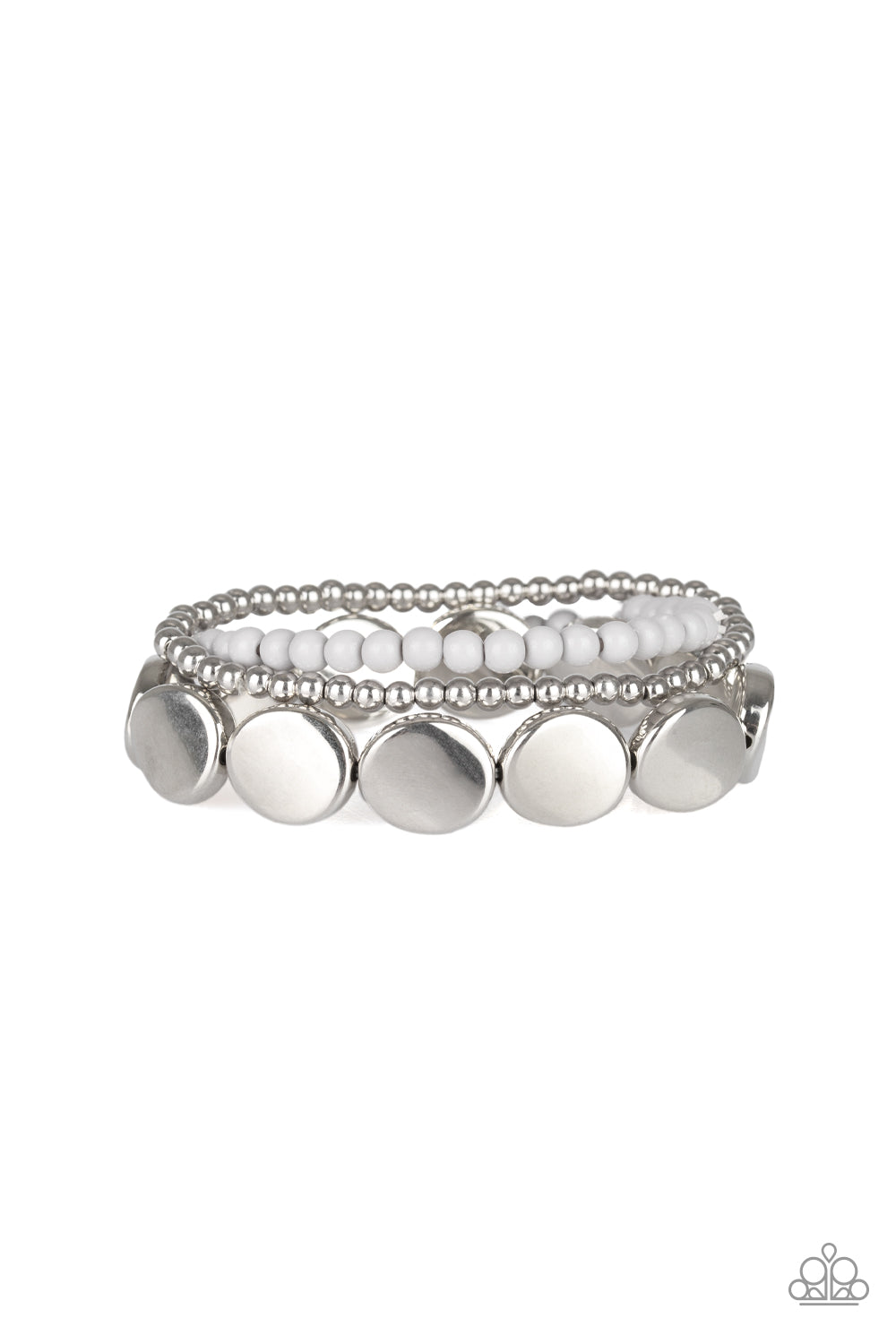 Paparazzi Accessories Beyond The Basics - Silver Bracelet [810]