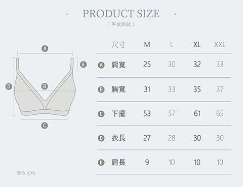 RE0023 Product size chart