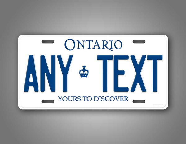 personalized motorcycle plates ontario