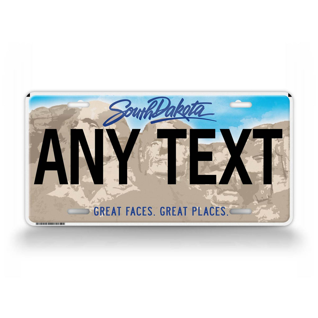 Personalized South Dakota State Custom Novelty License Plate