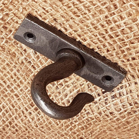 Eye Loop Hook Antique Iron Strong 