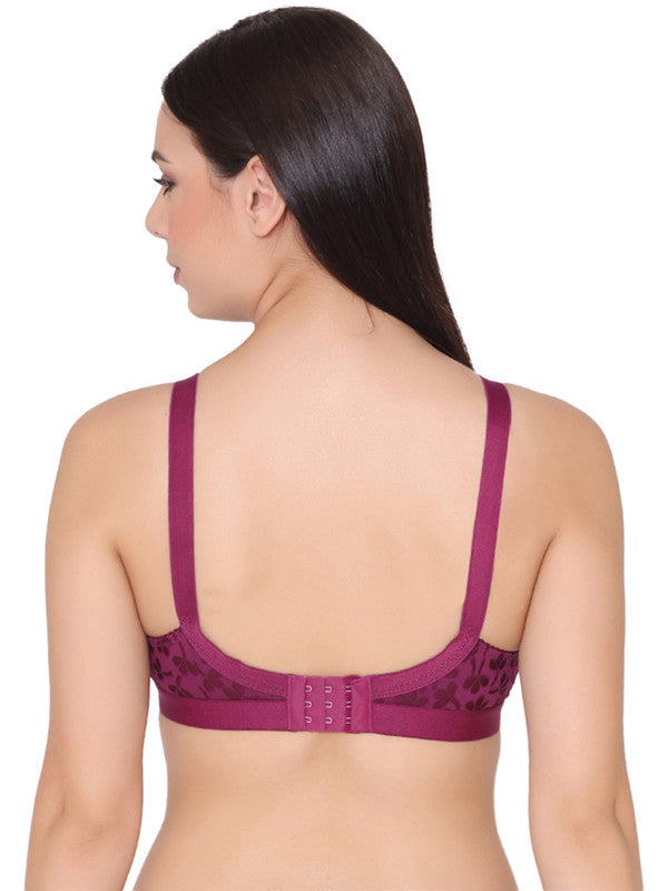 Galaxy Non-Padded & Non-Wired Full Cover Full Cotton Bra 1019