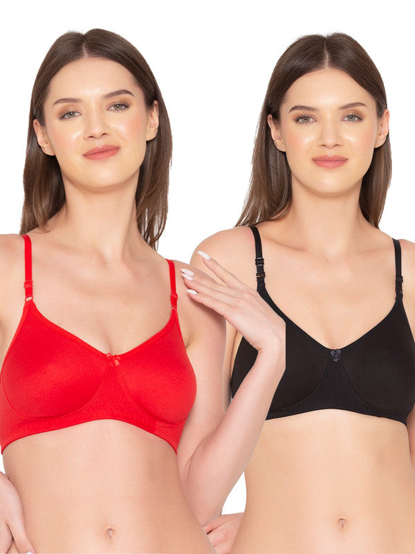 Non padded medium impact sports bra - Set of 2 – gsparisbeauty