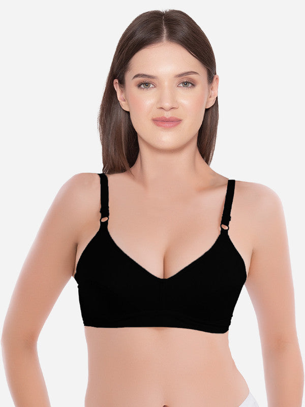 Non-wired push-up bra