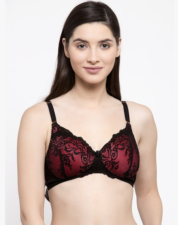 Lace Bra-Buy Non Wired Padded Lace Bra Online – gsparisbeauty