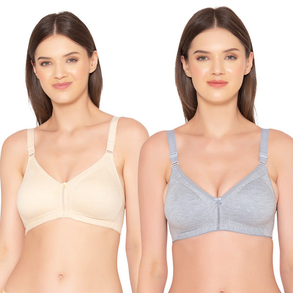 Women's Non Padded Milanch Full Coverage Minimiser Bra (Pack of 4)