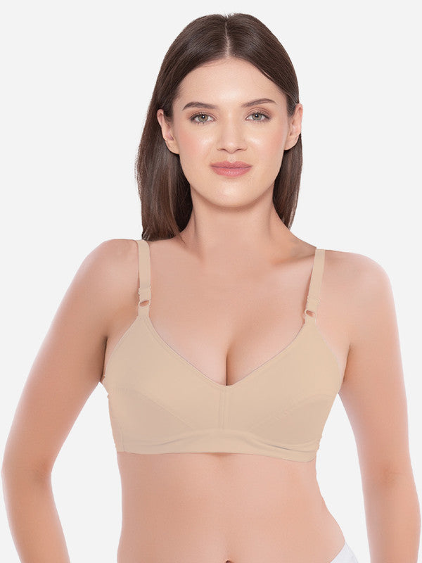 Groversons Paris Beauty Women's Cotton Non Padded Non-Wired Push-up Br –  gsparisbeauty