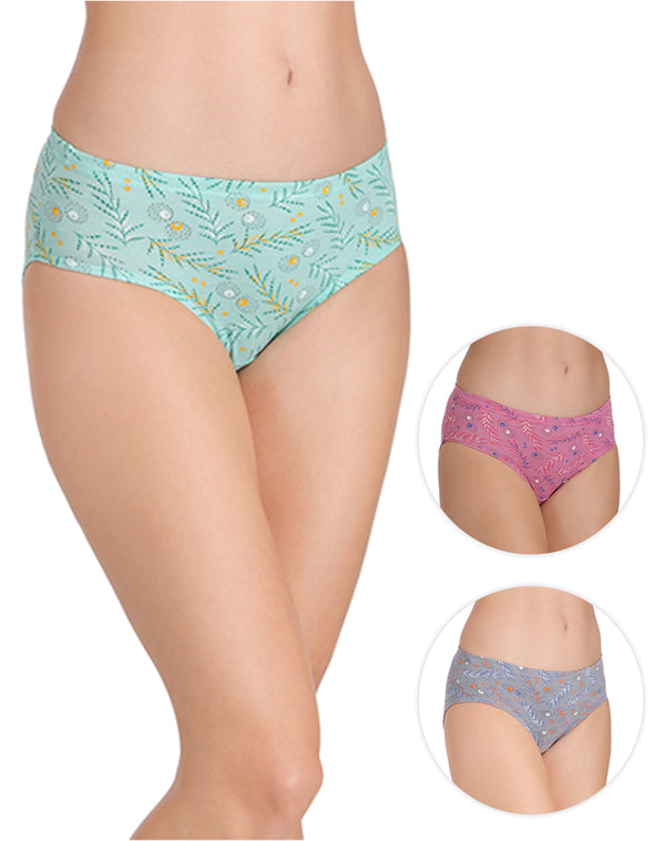 Basic Printed Ladies Peach Pure Cotton Panty at Rs 52/piece in Jetpur