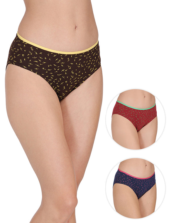 Multi Color Cotton Pacino Girls Panty ABIA 3PC PACK at Rs 177