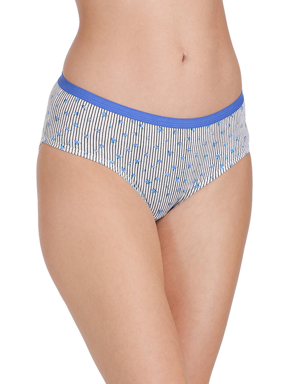 Sky Blue Printed Cotton Womens Underwear, Size: S-XXXL at Rs 60