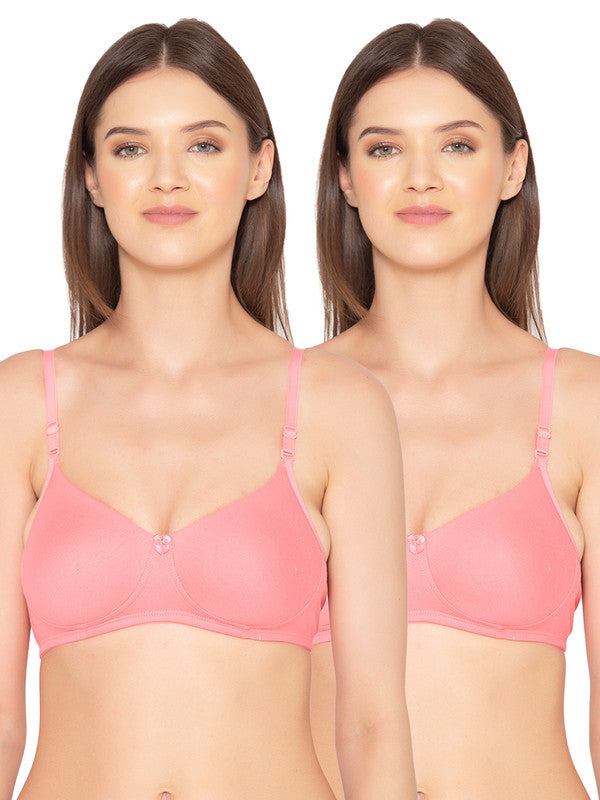 Buy Groversons Paris Beauty Women Sports Bra (36B_White) Pack of 2 at