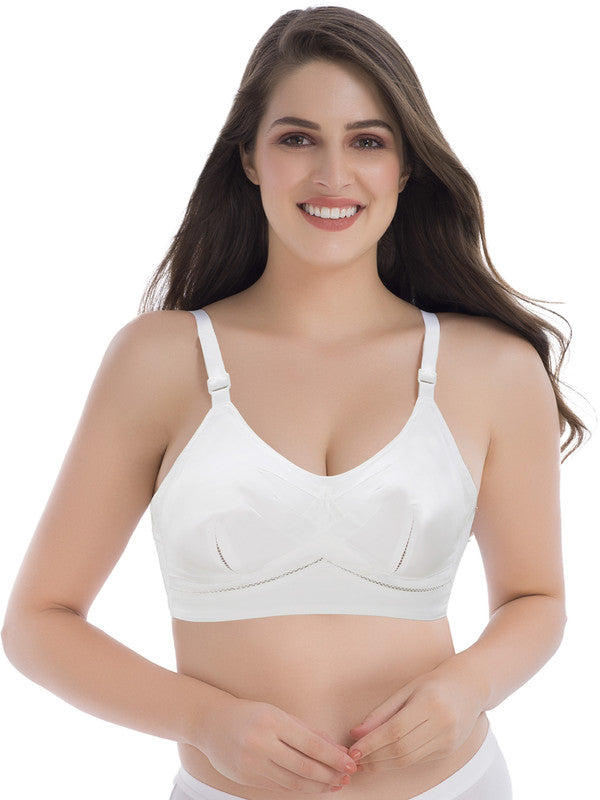 Buy online Pink Cotton Blend Tshirt Bra from lingerie for Women by  Groversons Paris Beauty for ₹198 at 14% off