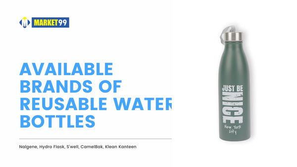 Available Brands of Reusable Water Bottles