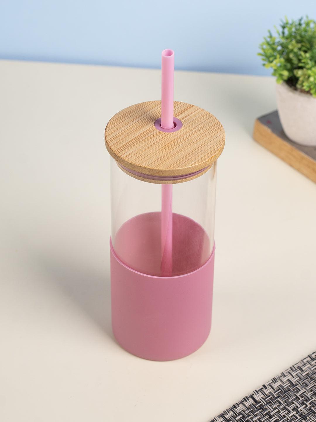 Glass Sipper with Straw Sipper for Adults Coffee Sipper with Straw