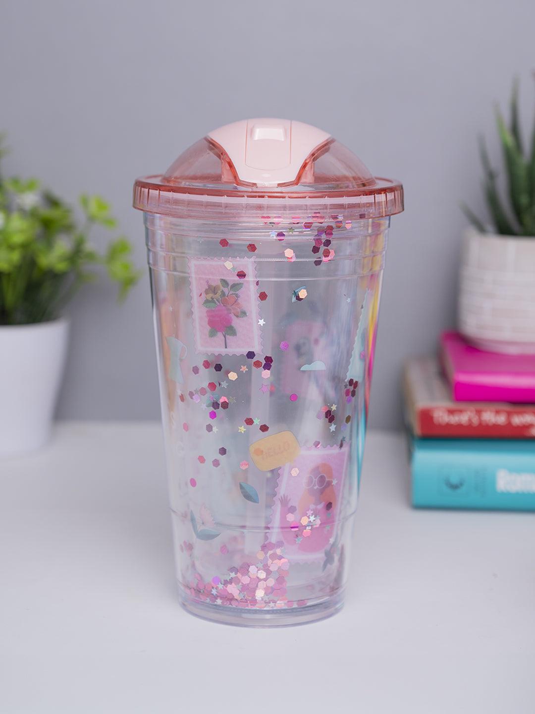 Sanrio x Miniso - Keep The Thirst Away Glass Water Bottle | Moonguland