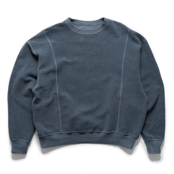 新品・L】C.E OVERDYE CUT LINE CREW NECK グレー-