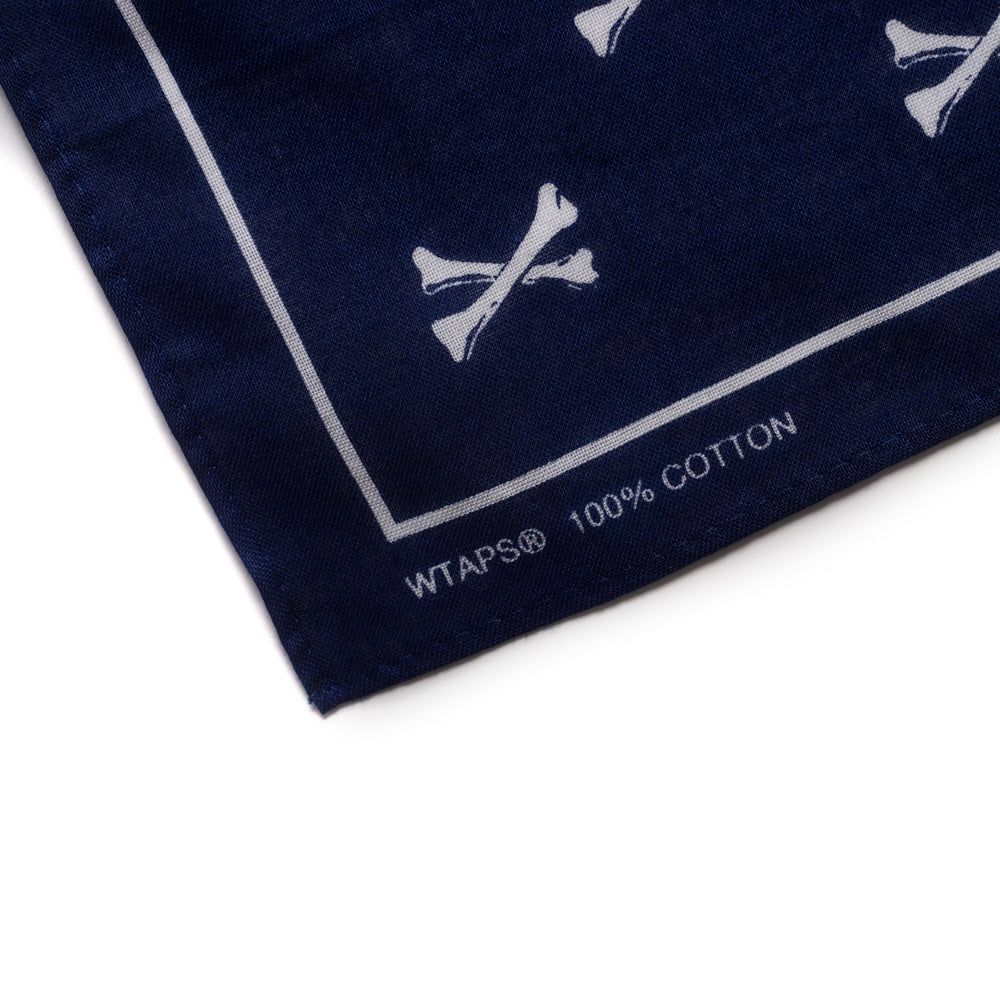 21AW BANDANA CROSS BONE オリーブドラブ WTAPS