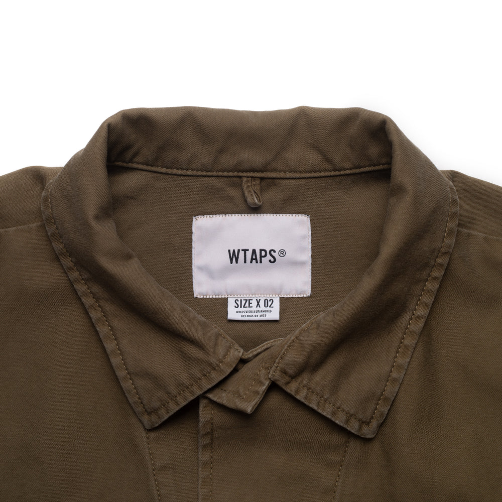 WTAPS JUNGLE LS 01 SHIRT OLIVE DRAB Lサイズ | www.jarussi.com.br