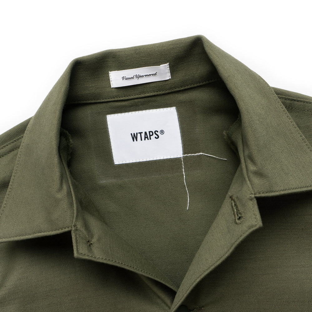 シリアルシール付 WTAPS WMILL-LS02 OLIVE DRAB L 20SS - シャツ