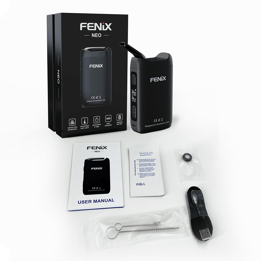 Fenix Neo Dry Herb Vaporizer - Free Express Shipping! | Portable Vaporizer  | Vapoureyes