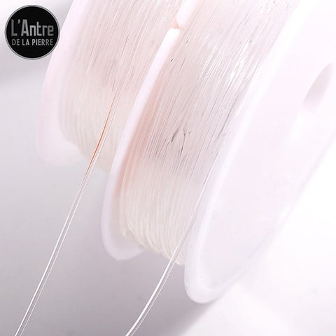 Fil Bracelet Perle,élastique pour Bracelet Pierre,Fil Transparent