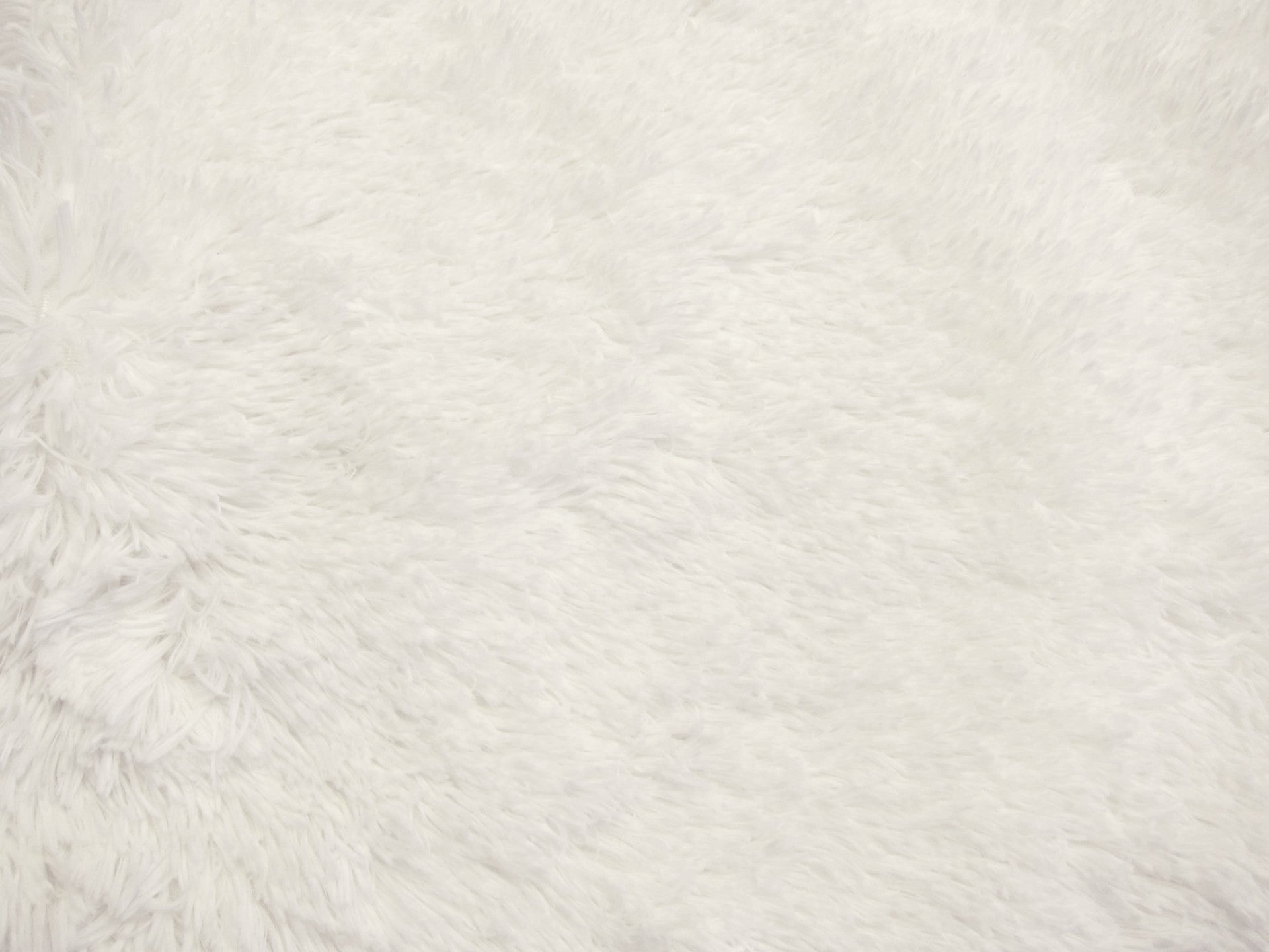 Luxury White Faux Fur Throw | POSH365INC