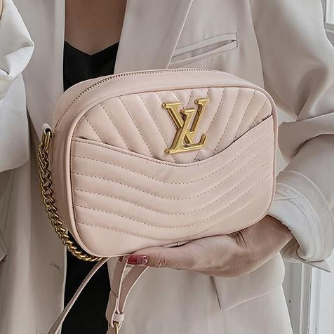 LV Louis Vuitton Fashion Ladies One Shoulder Messenger Bag Chain