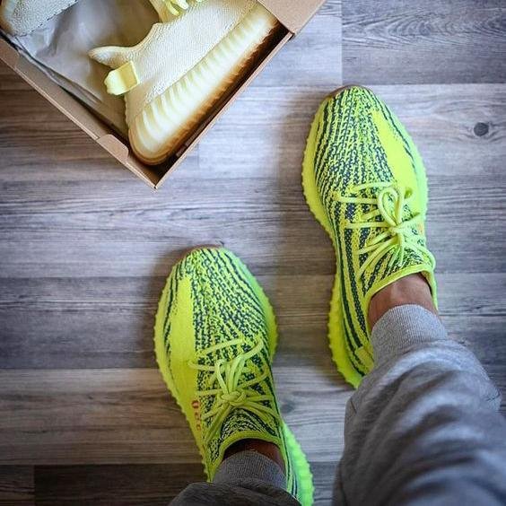 Adidas Yeezy Boost 350V2 Coconut Co-branded Popcorn Running Shoes Series-4